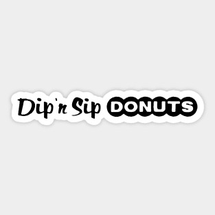 Dip 'n Sip Donuts - Brockton, MA Sticker